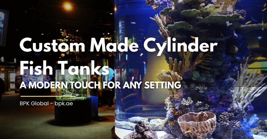 Custom Made Cylinder Fish Tanks